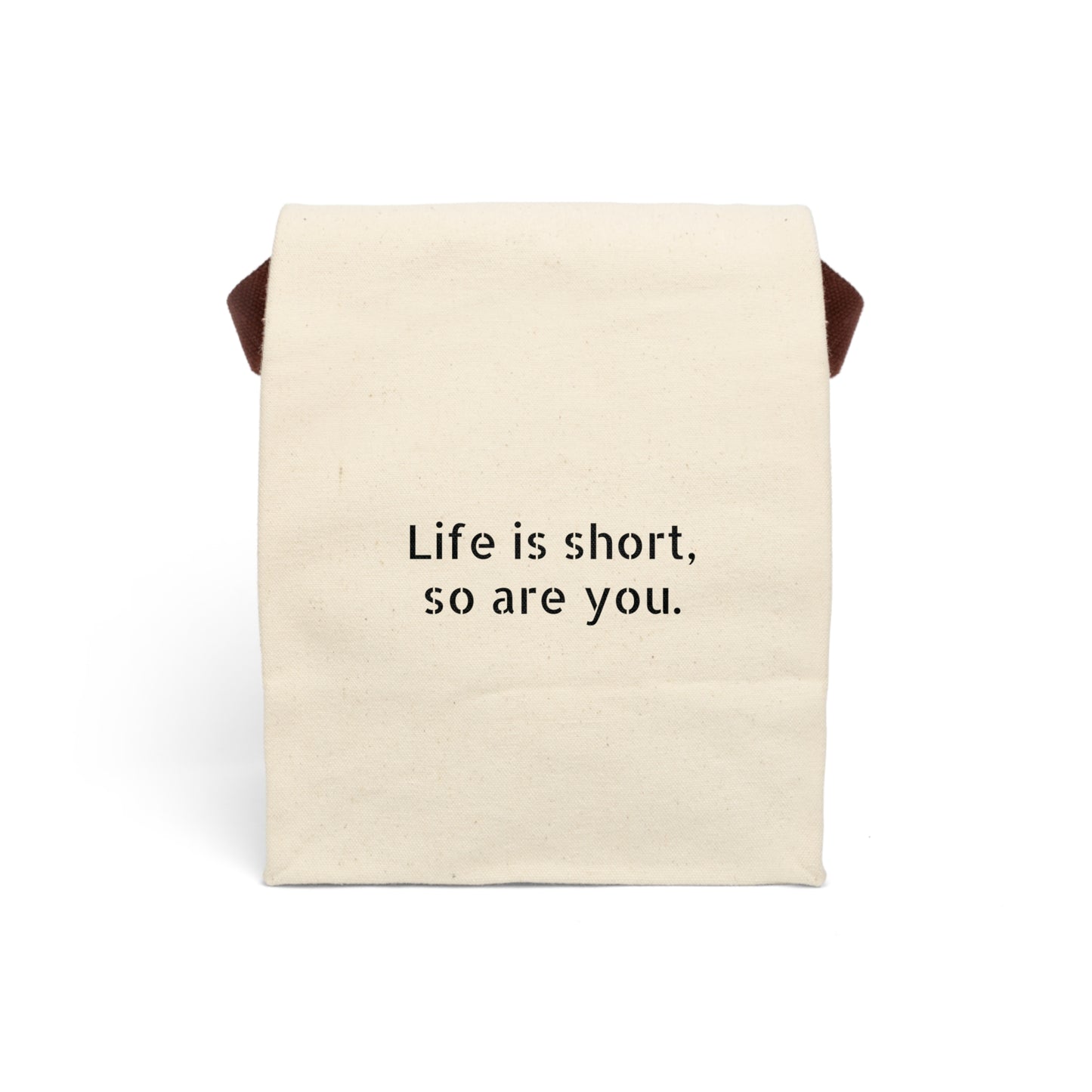 Life Canvas Lunch Bag With Strap