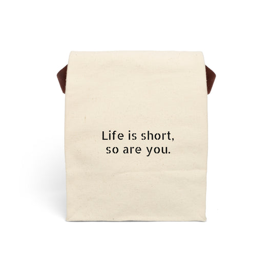 Life Canvas Lunch Bag With Strap