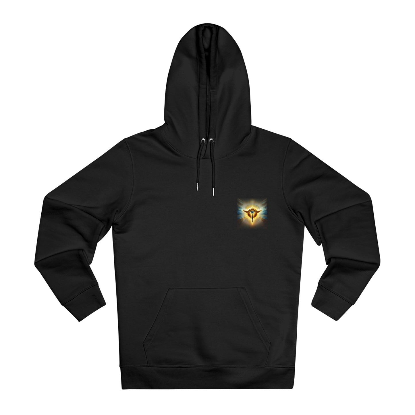 Black HORUS RAW AI Heavyweight Hoodie