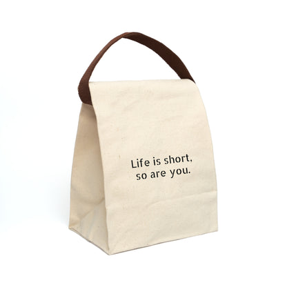 Life Canvas Lunch Bag With Strap