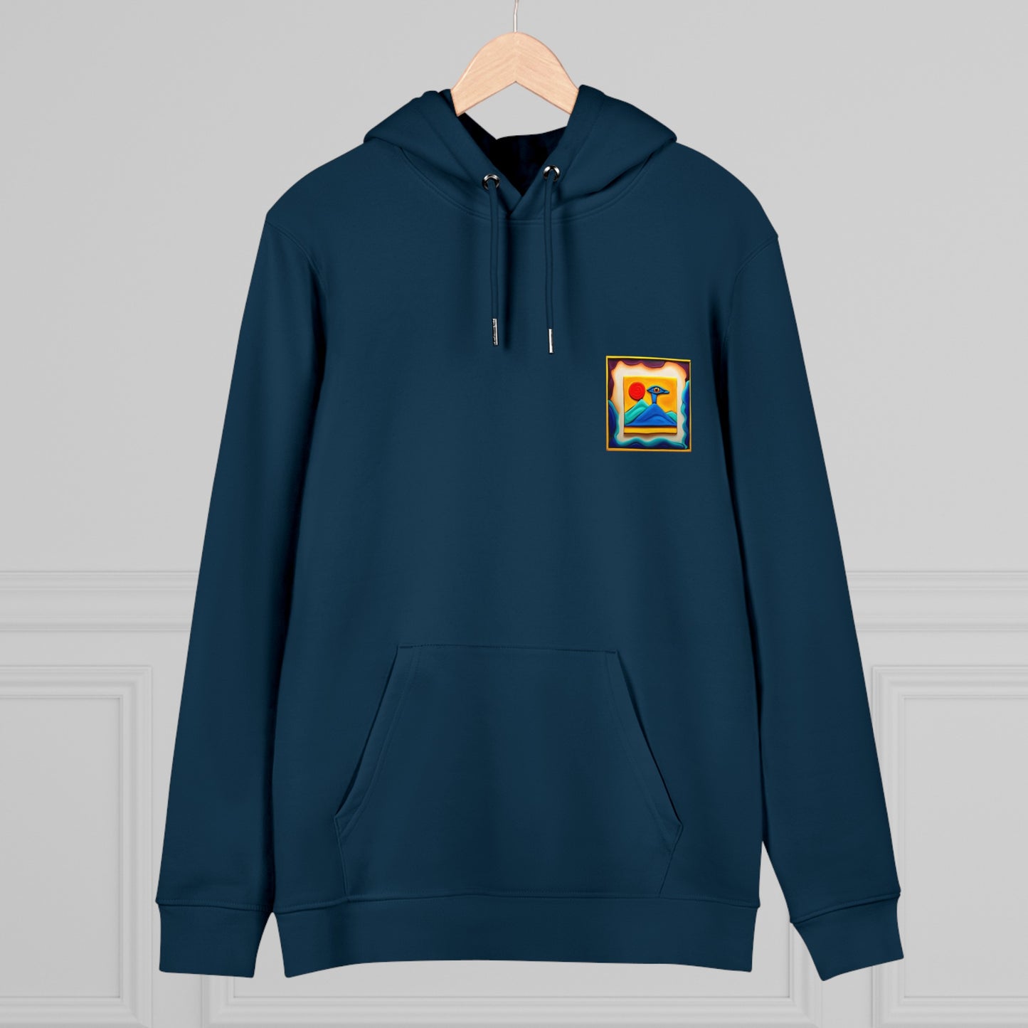 Navy HORUS AI Heavyweight Hoodie