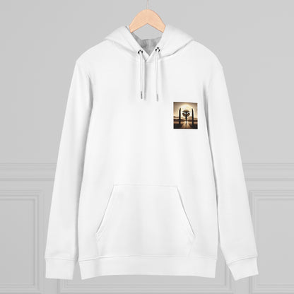 White HORUS AI Heavyweight Hoodie